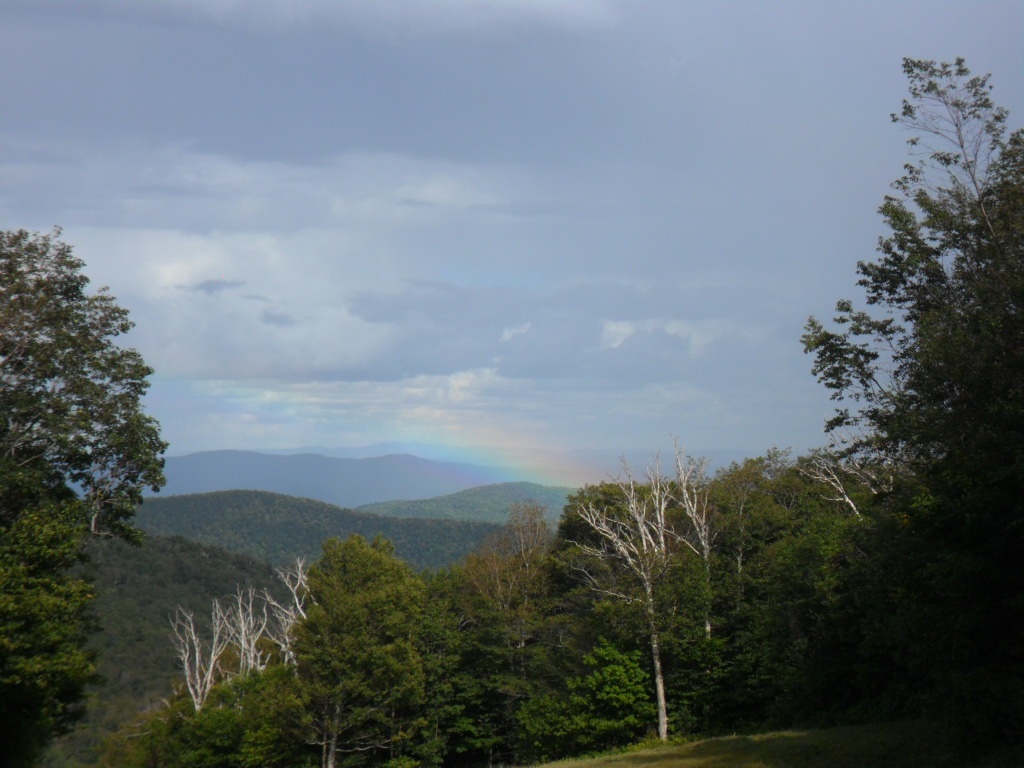 Glimpse of a rainbow in Vermont